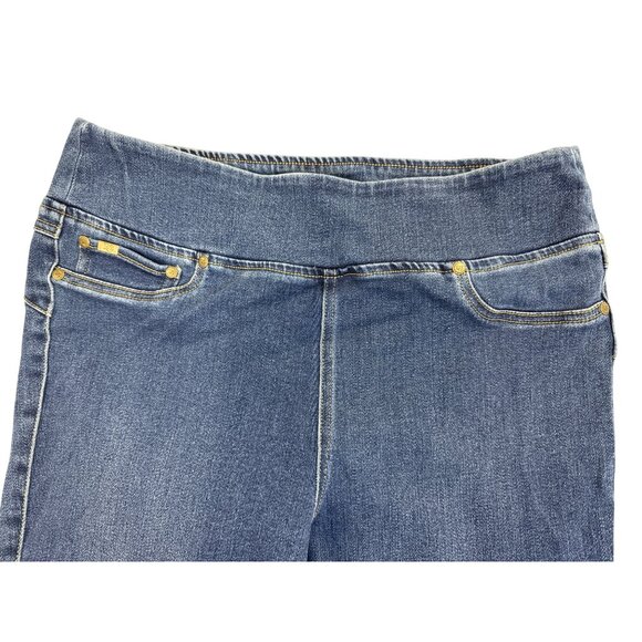 DSquared2 Women’s Blue Denim Bootcut Jeans Size LT - New - Picture 4 of 9